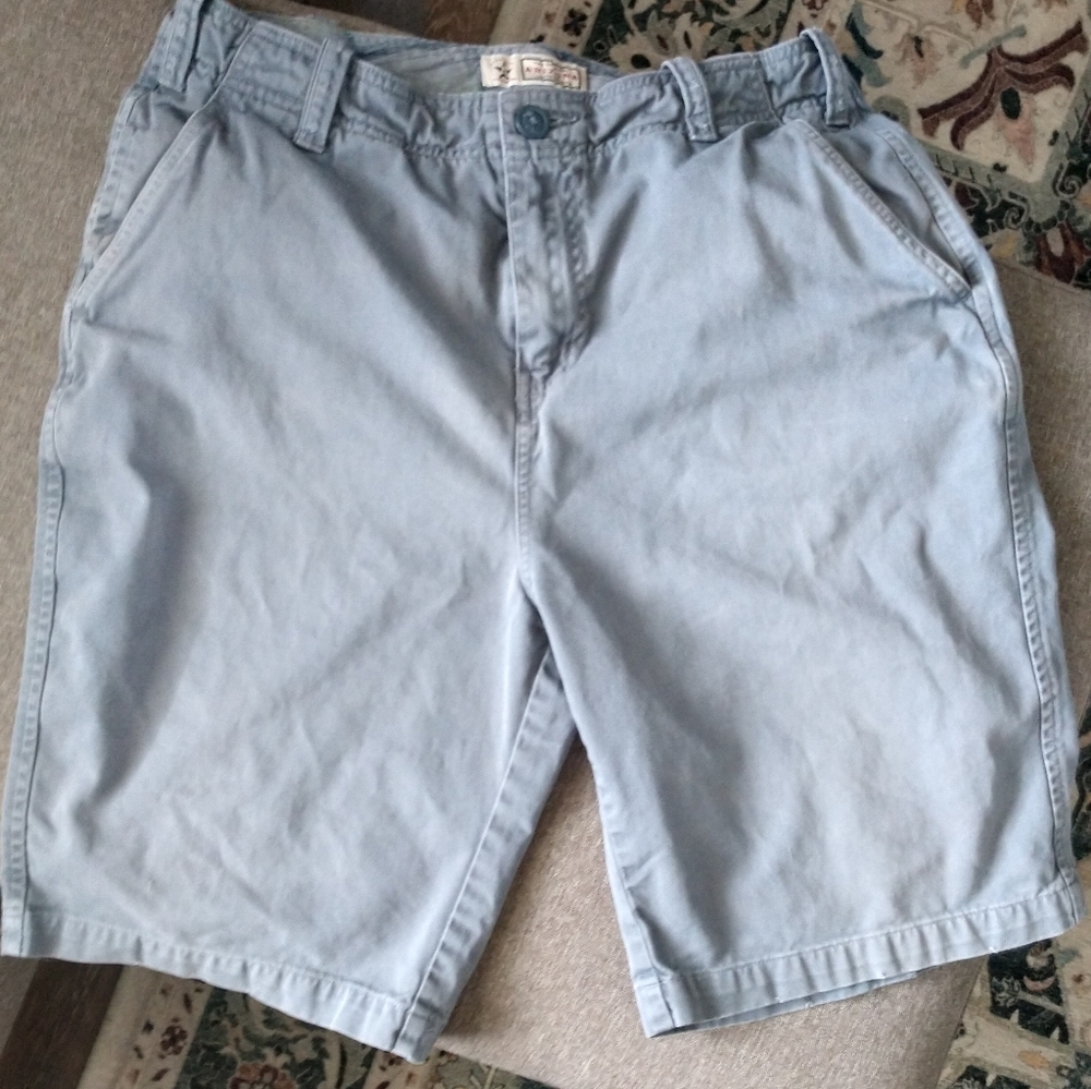 Lightly Distressed Grey Arizona Shorts